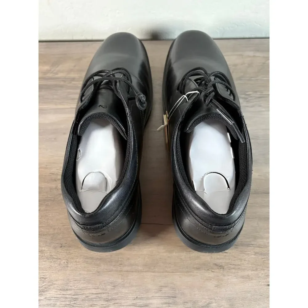 Nunn Bush Men's Pro Plain Toe‎ Leather Oxford Dress Shoe Men's Size 10.5 XW NWOB